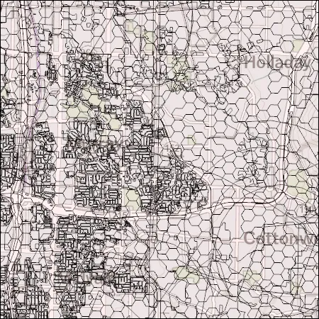 A mess of complicated overlapping geometries